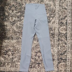 Light Blue High-Waisted Leggings